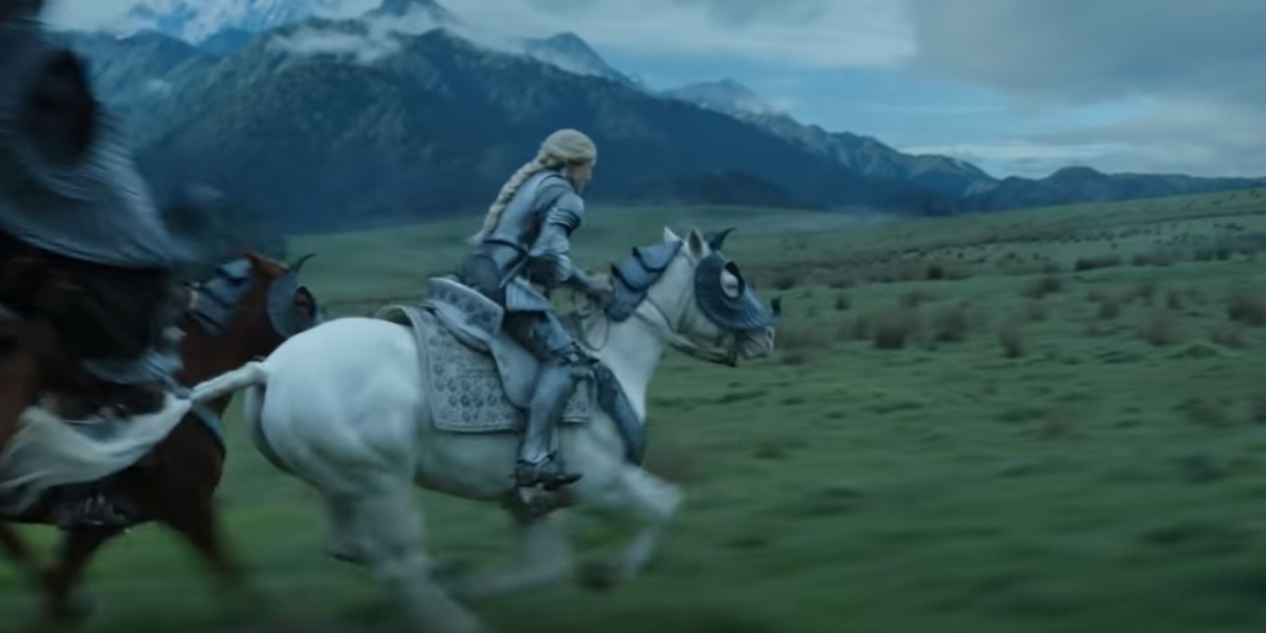 Young Galadriel on Horseback