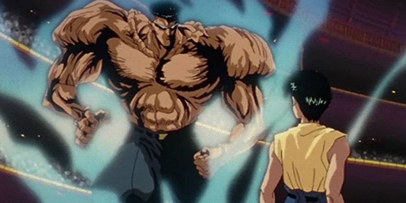 Yusuke vs Toguro of Yu Yu Hakusho