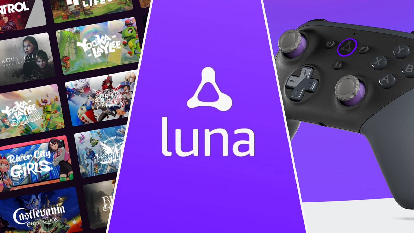 amazon luna hub page