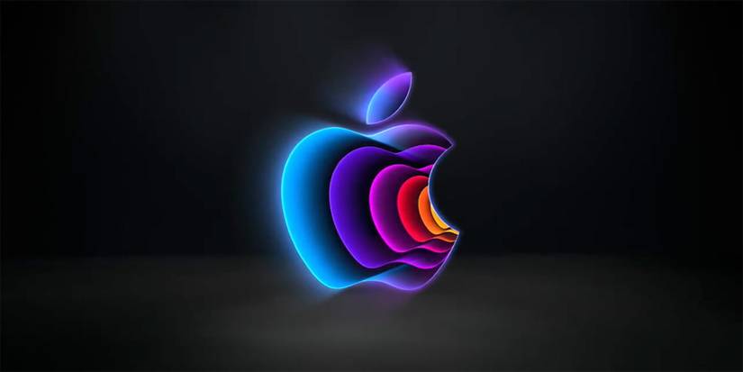 apple logo event