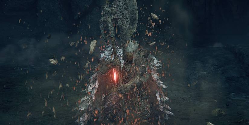 Axe of Godfrey Weapon art Elden Ring