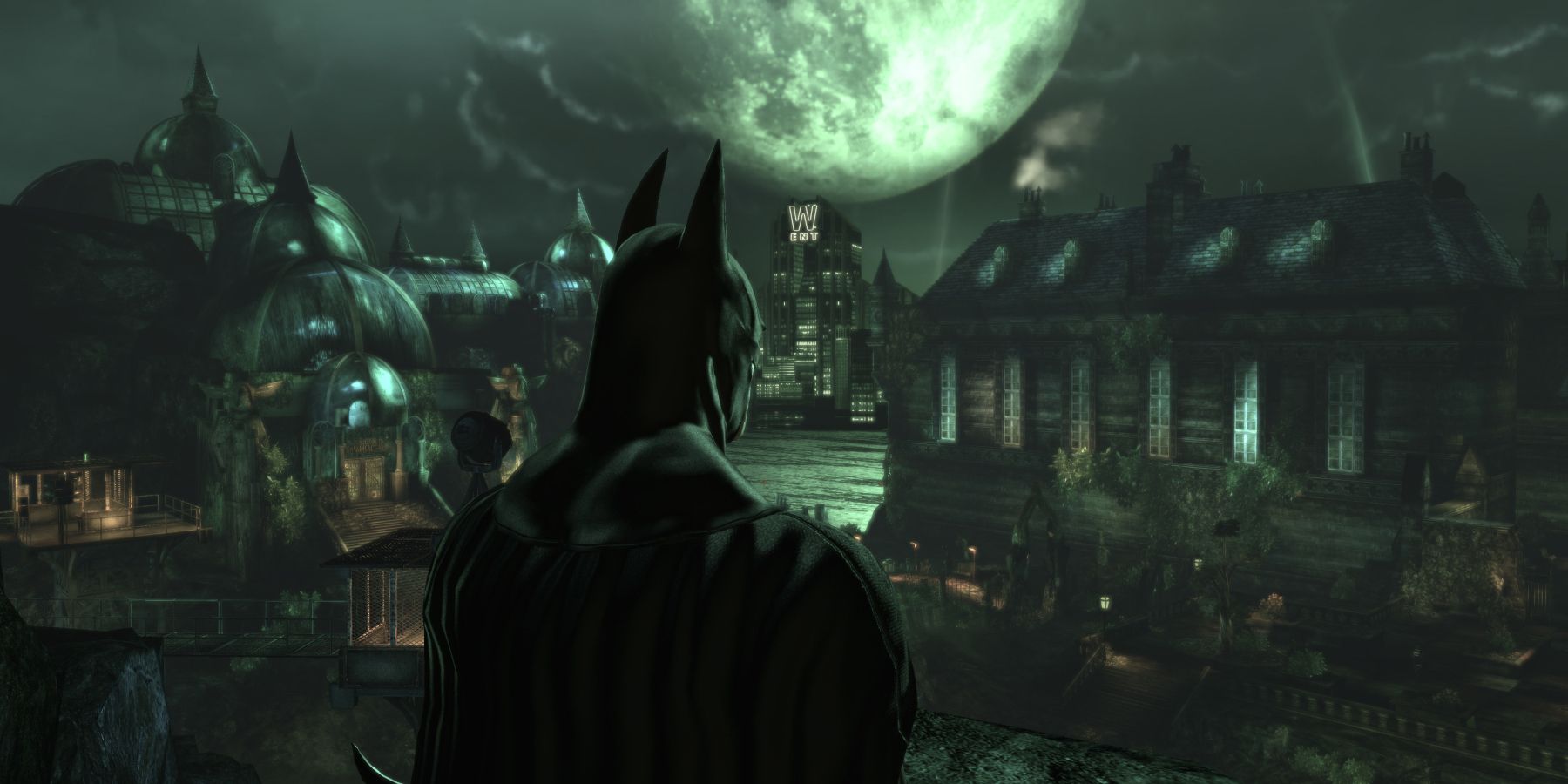 Бэтмен аркхем асилум город рыцарь третий акт повествование