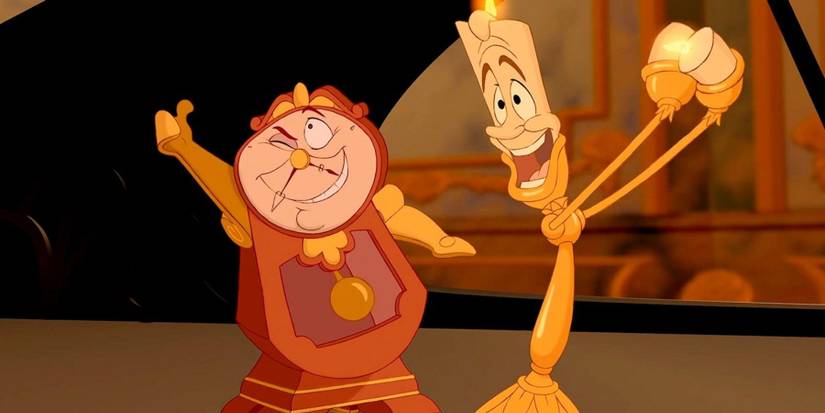 beauty and the beast lumiere and cosgworth disney