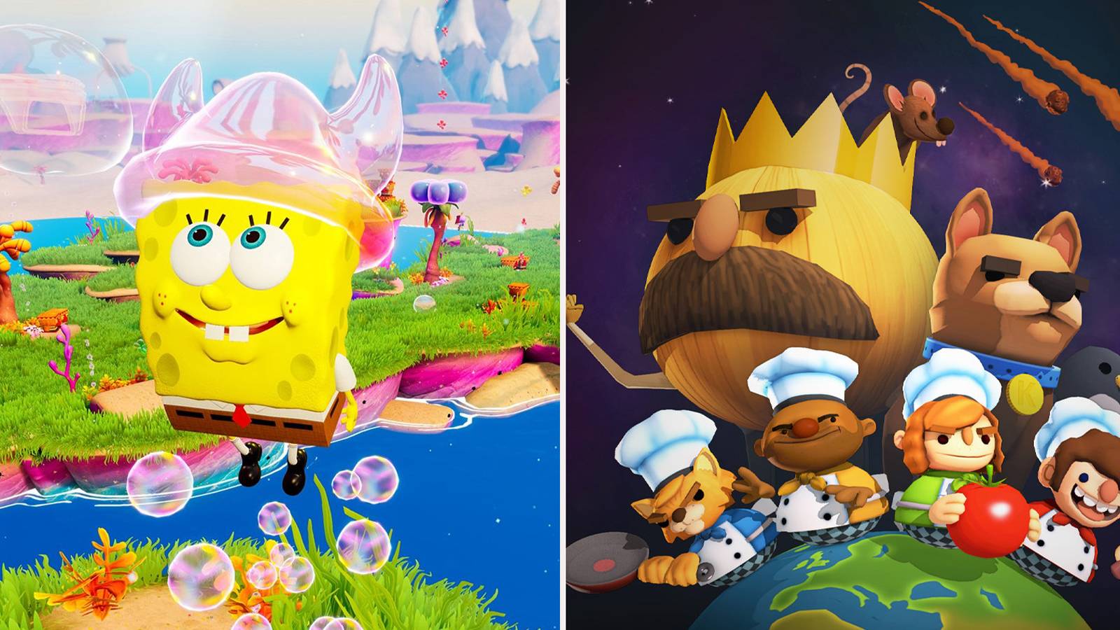 best games amazon luna family channel spongebob and overcooked