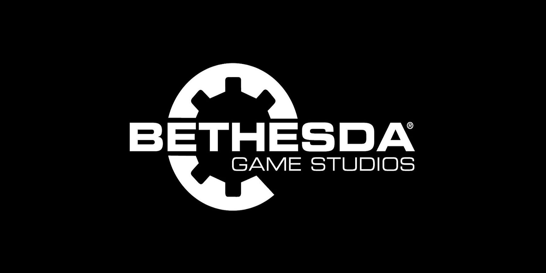 Image showing the Bethesda Game Studios logo on a black background.
