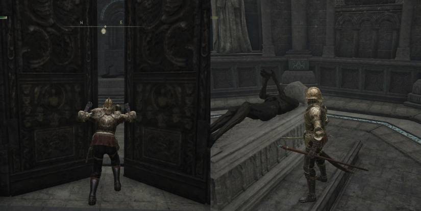 black headless corpse in elden ring