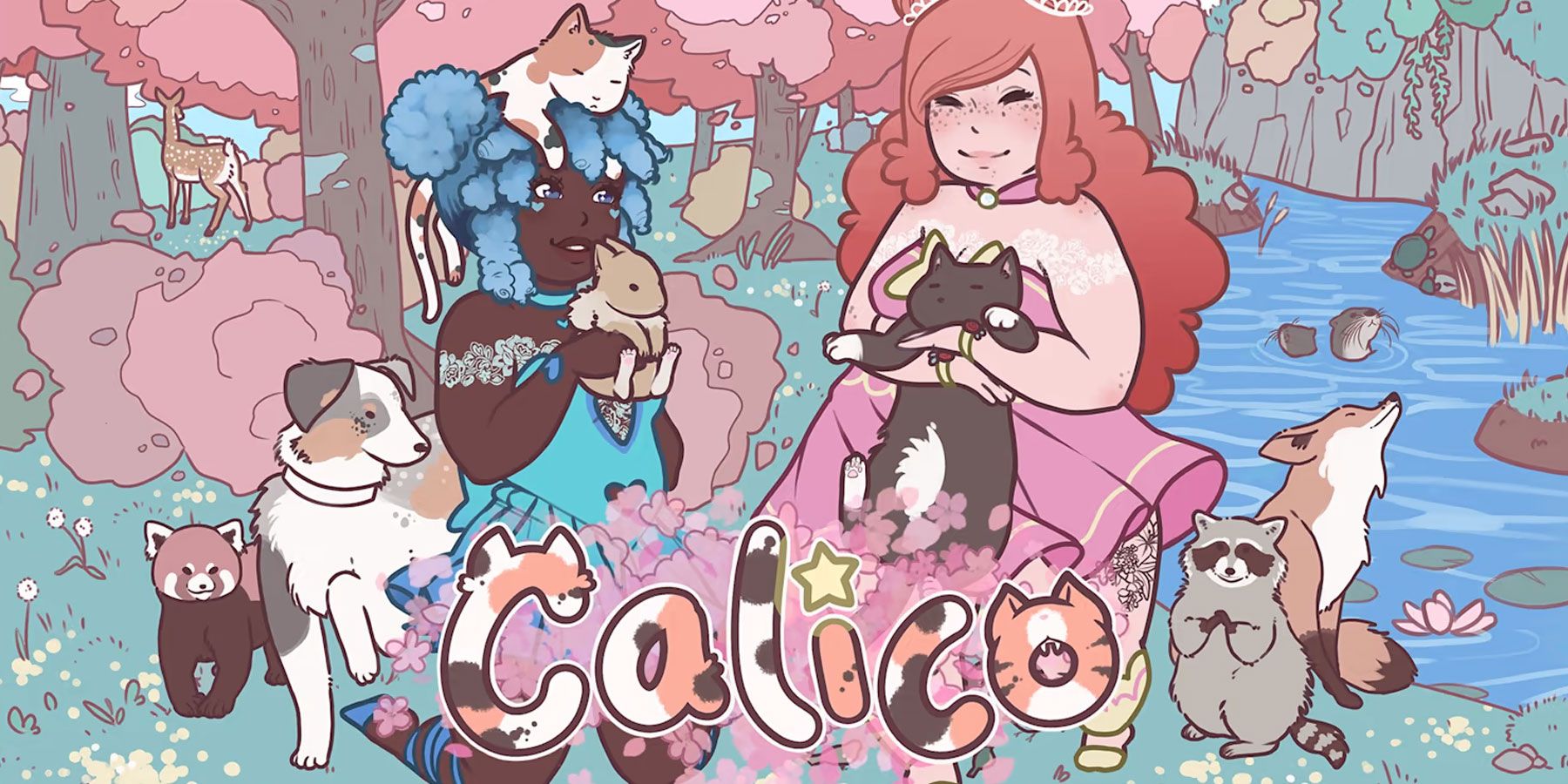 calico-video-game-chracters-playing-with-various-types-of-cats