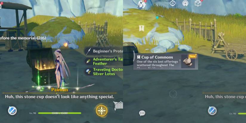 cup of Commons location in Genshin impact