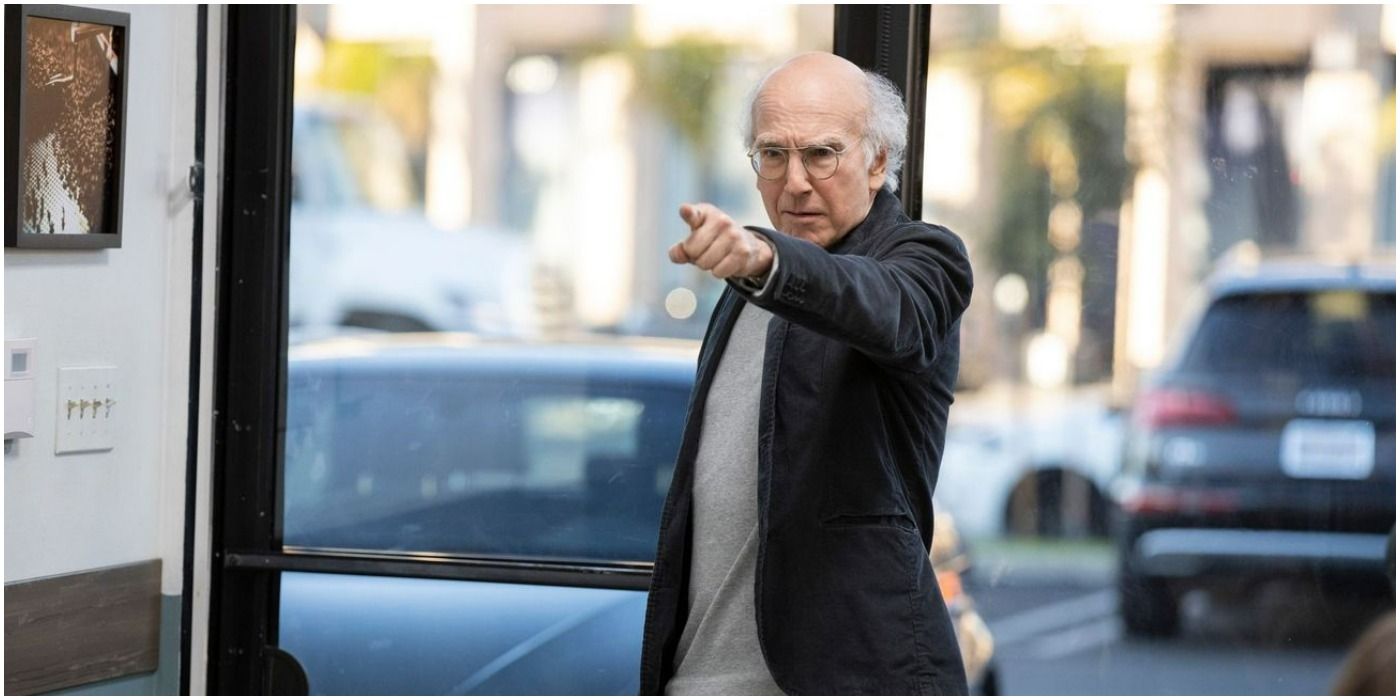 curb your enthusiasm larry david pointing