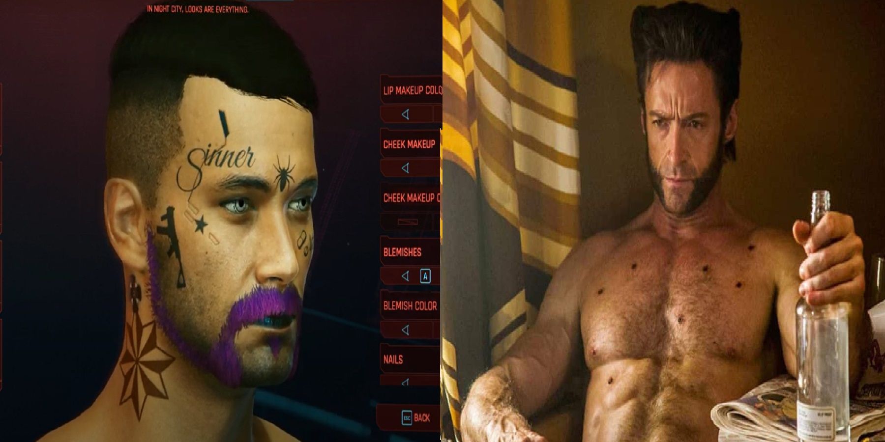 Cyberpunk 2077 Player Accidentally Makes Character That Looks a Lot Like  Hugh Jackman