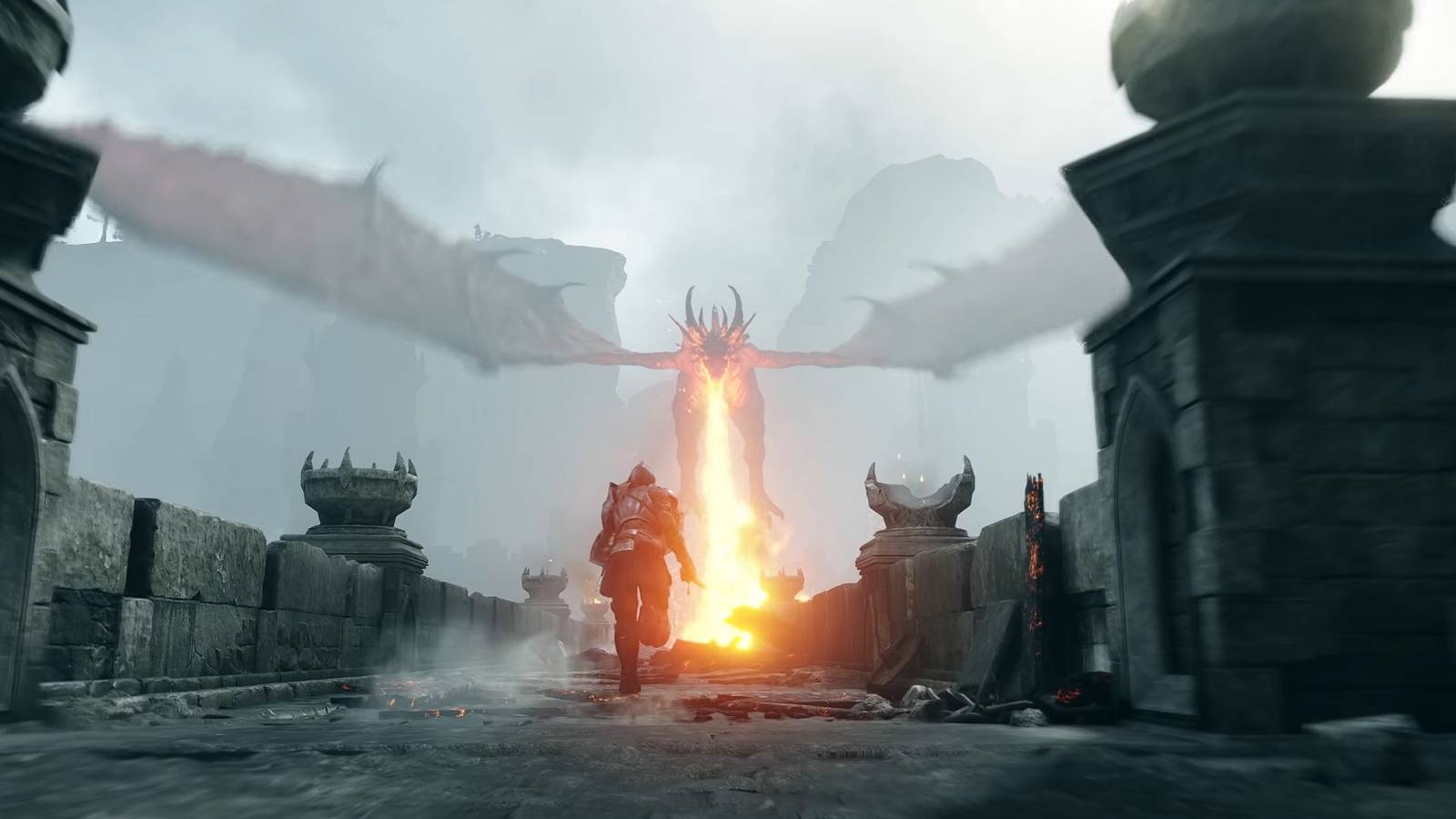 demon's souls dragon