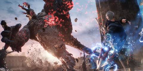 devil may cry 5 nero boss fight