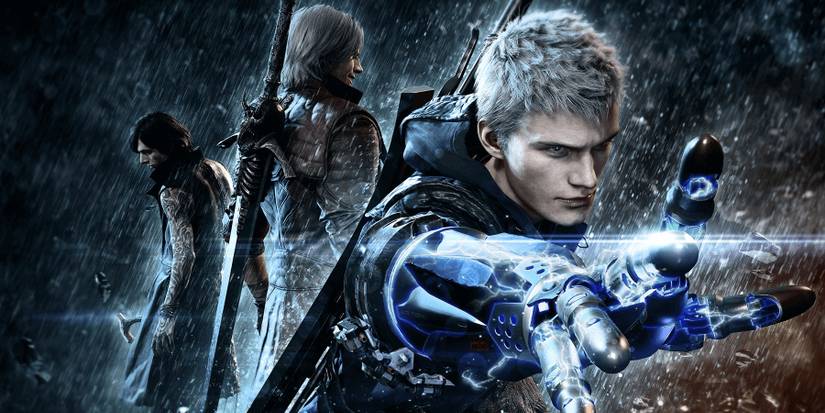 devil may cry 5 nero dante v