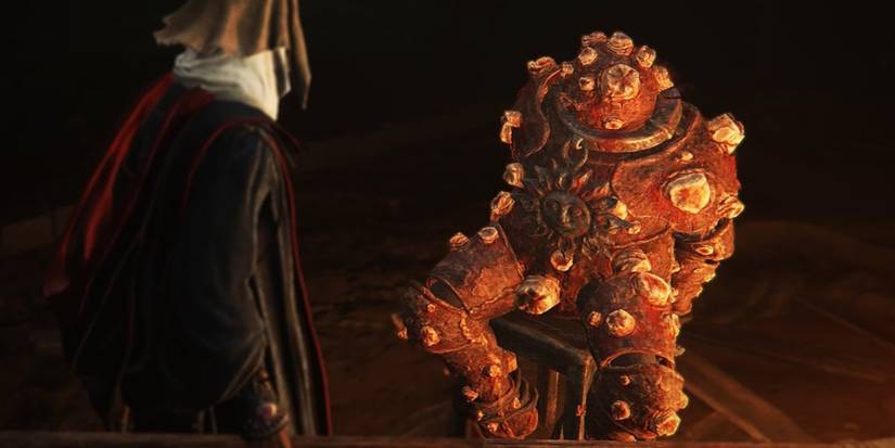 dung eater sitting in elden ring