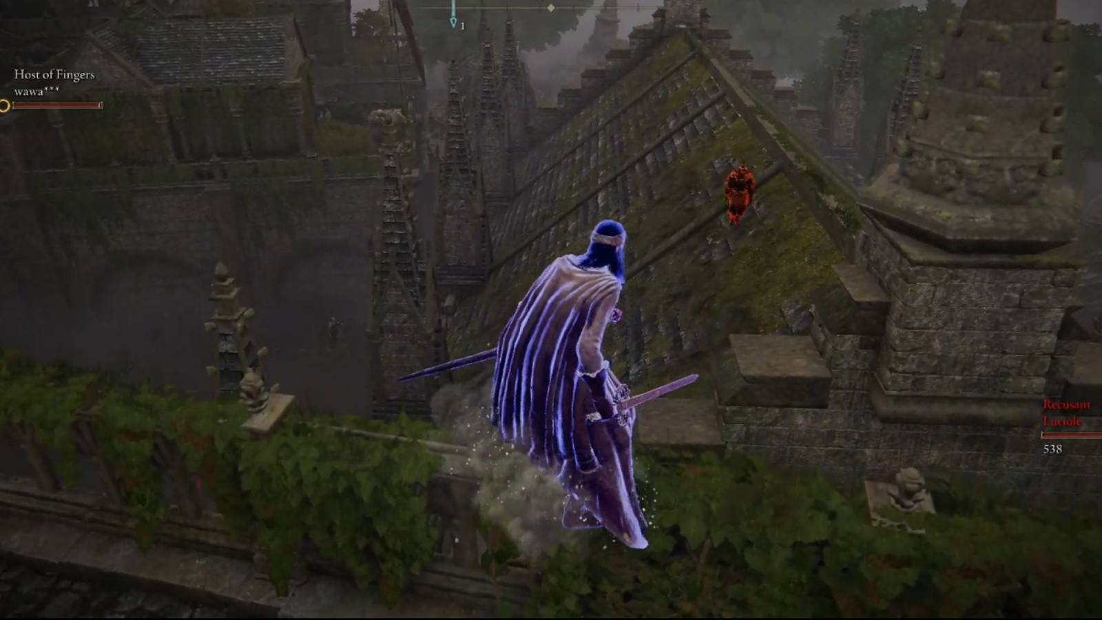 elden ring blue character red invader