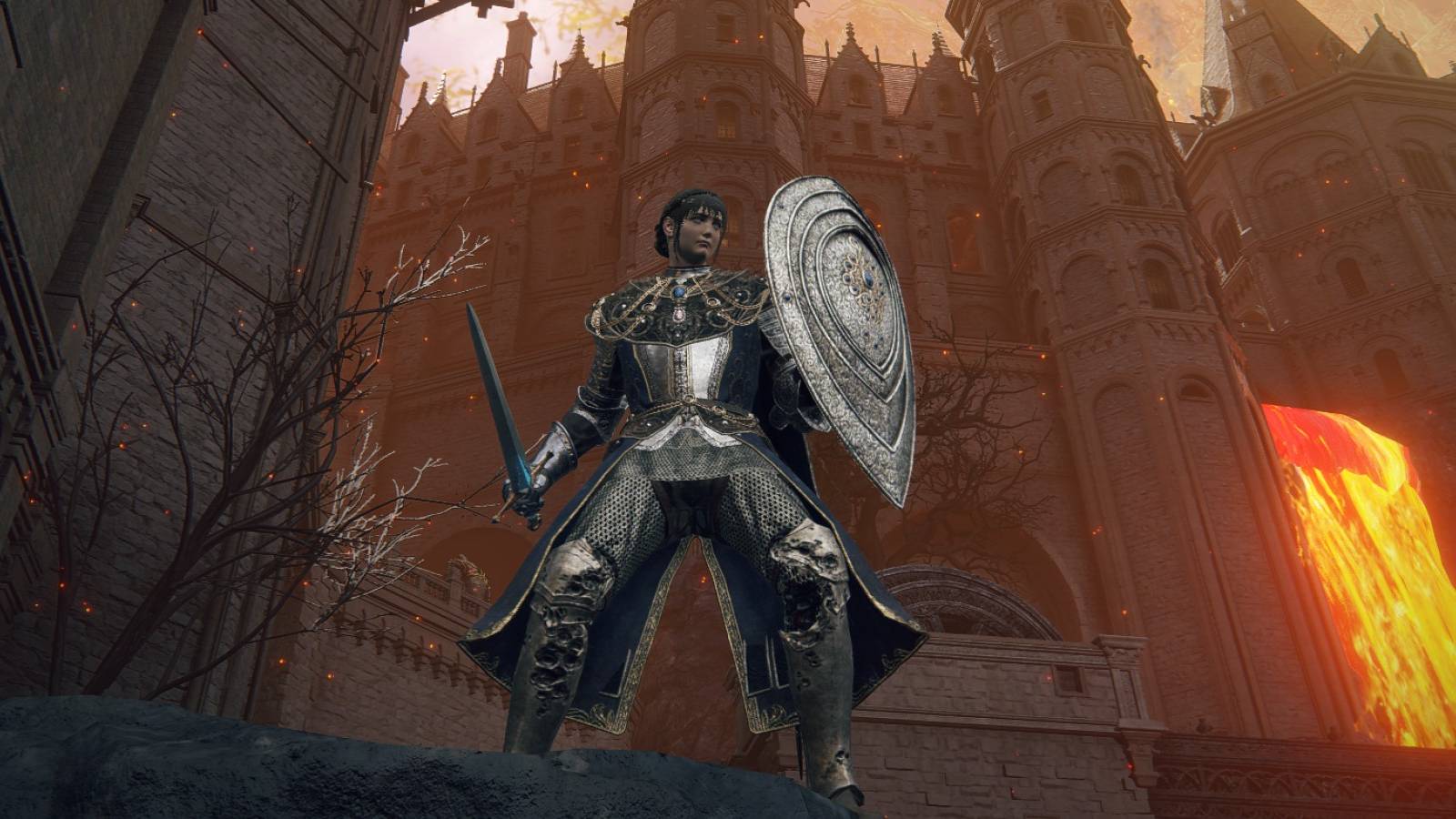 Elden Ring Carian Knight Armor Shield and Sword