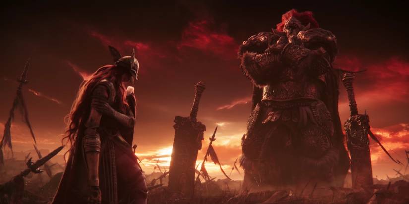 elden ring radahn vs malenia in a pvp duel