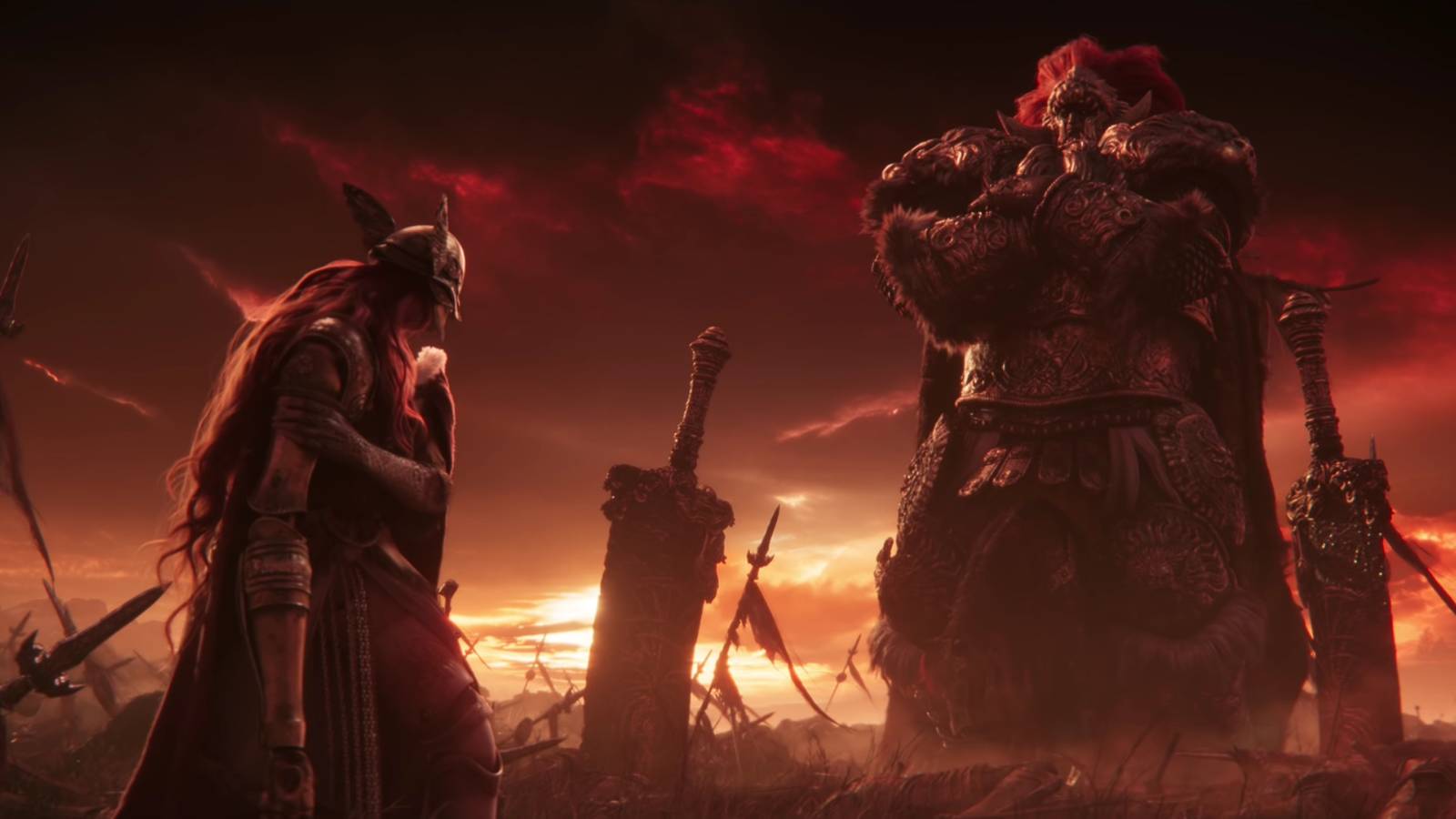 elden ring radahn vs malenia in a pvp duel