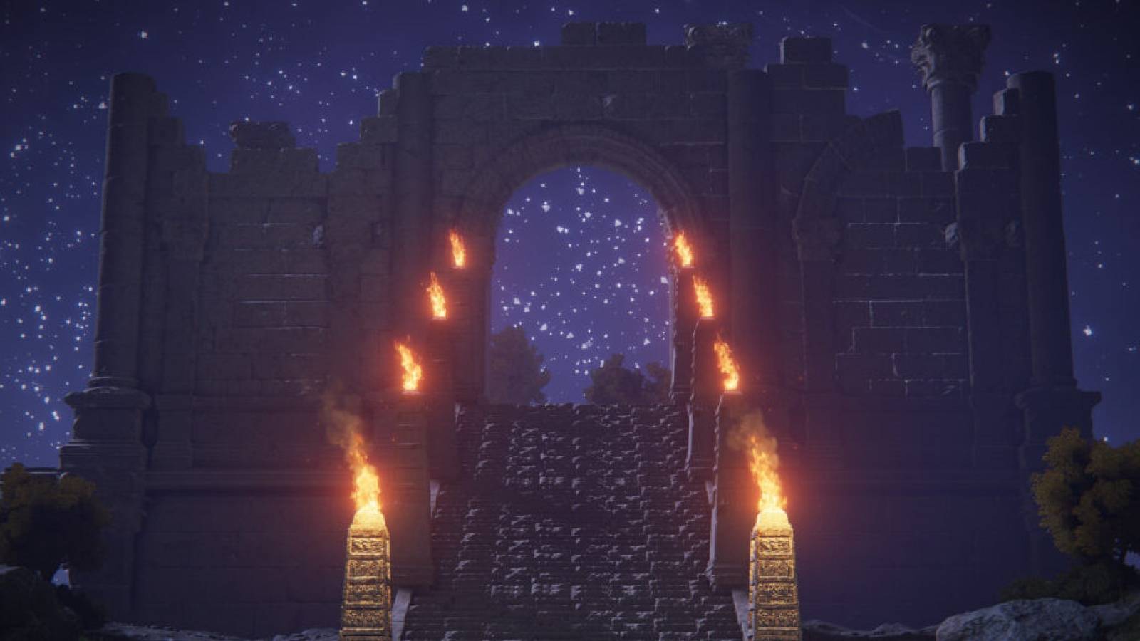 Elden Ring Siofra Temple Pillars