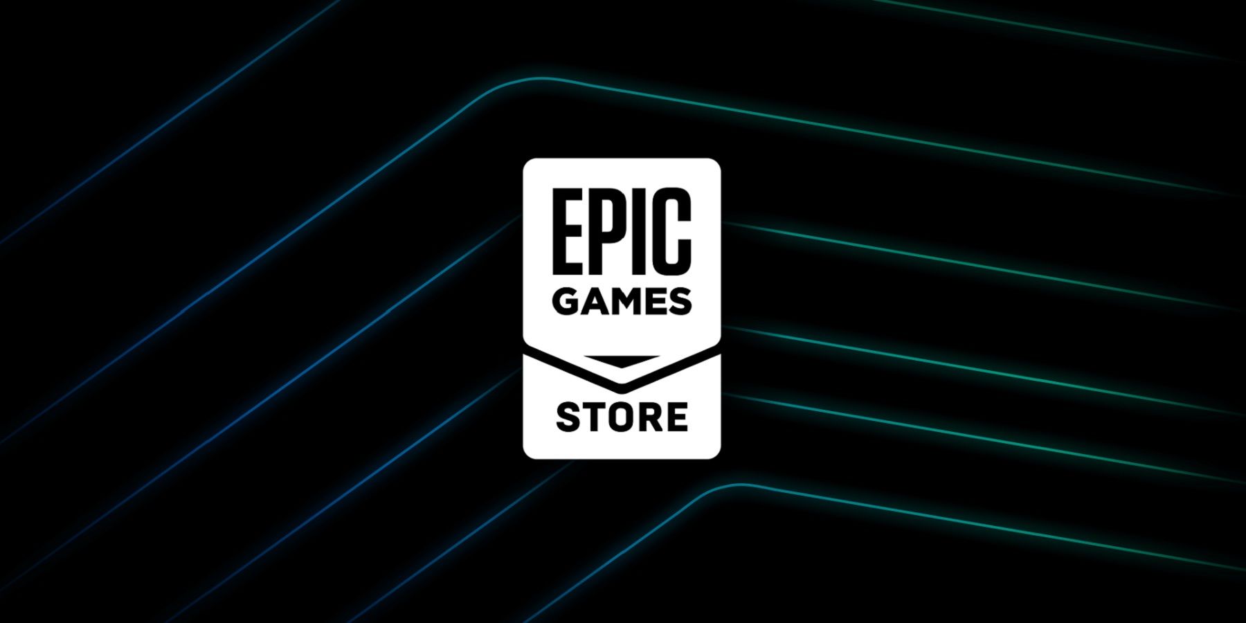 epic games store logo black background