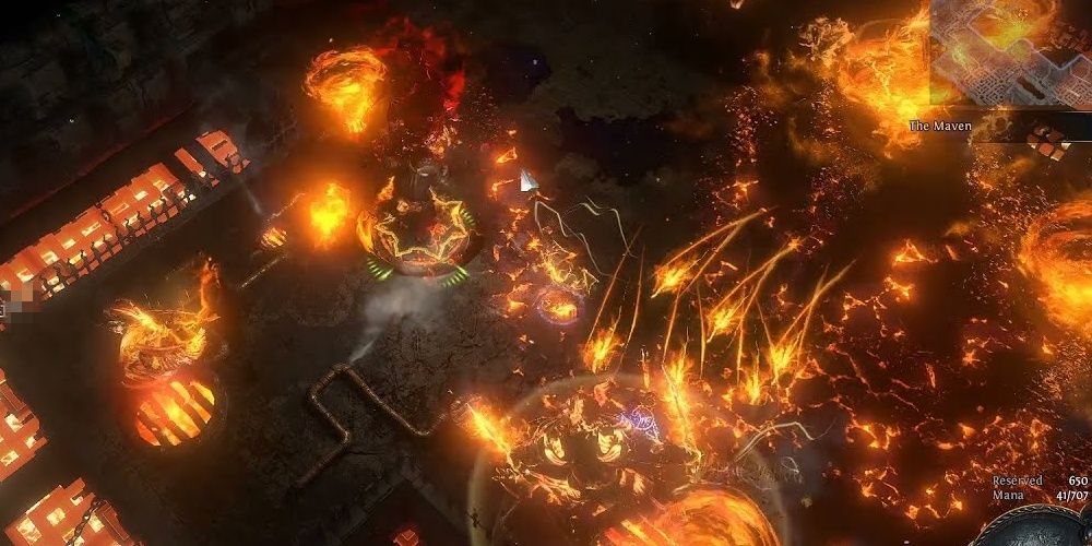 Image of a Tectonic Slam Chieftain from Path of Exile.
