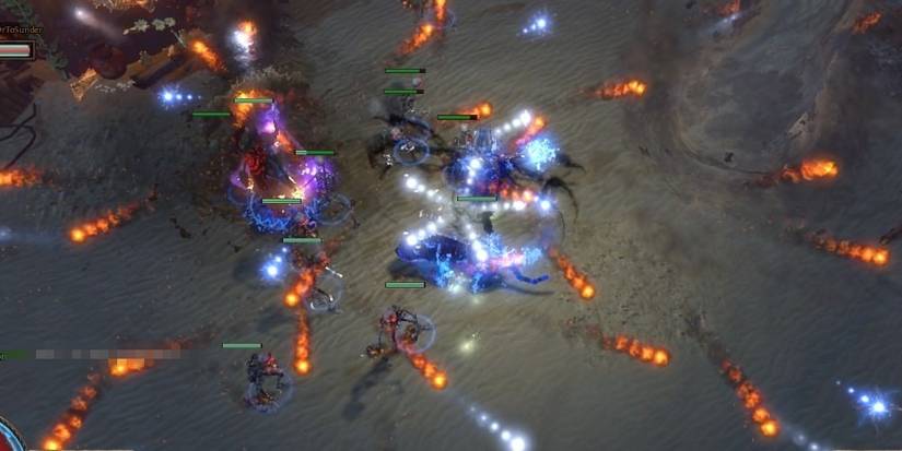 Image of a Mage Skeleton Necromancer from Path of Exile.