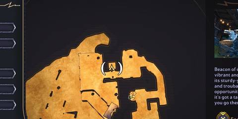 Location of Polka-dot Dye for A Farmer’s Ardor quest in Tiny Tina's Wonderlands.