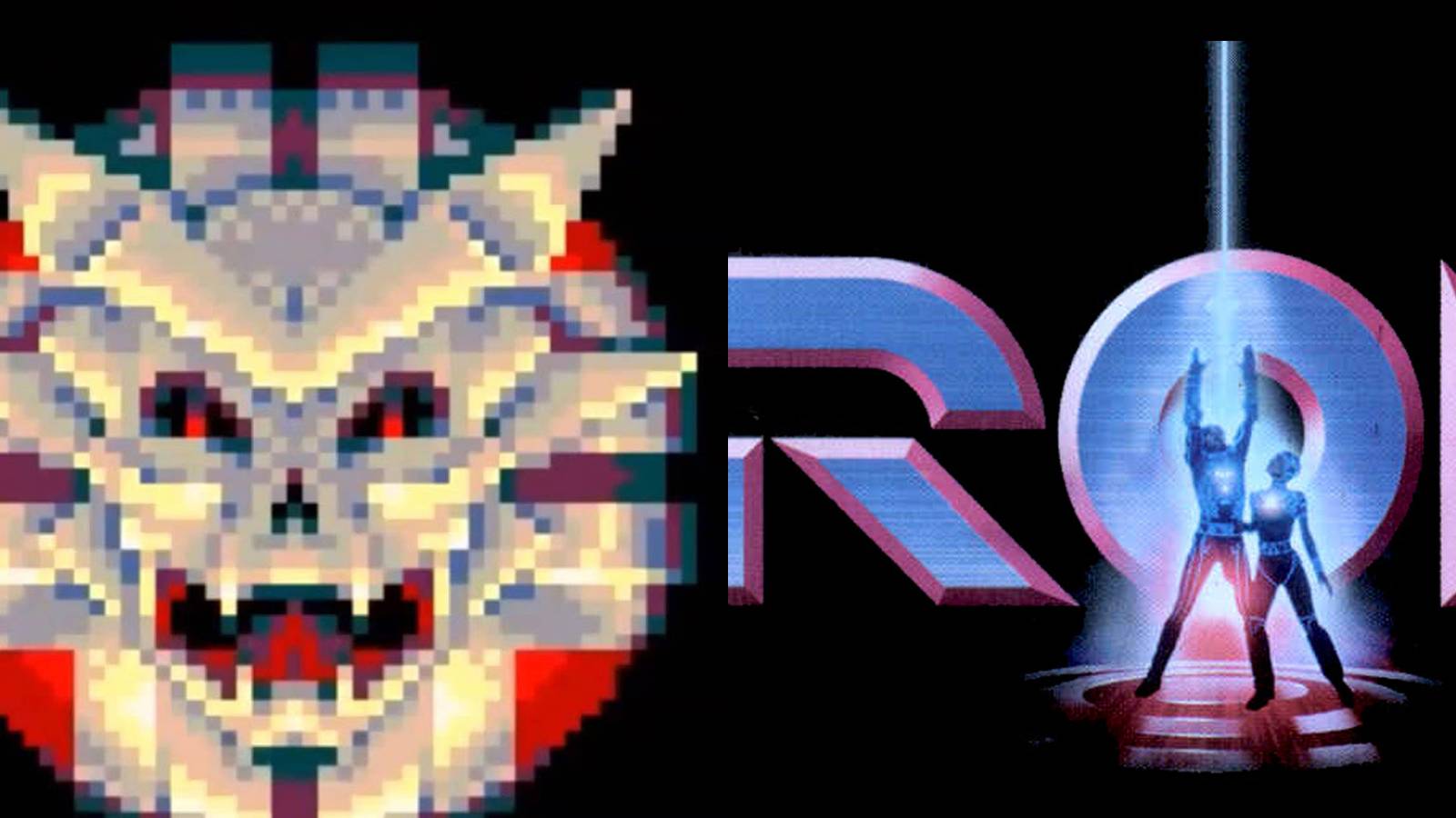 tron sinistar video games