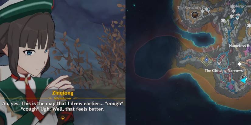 fifth chasm map fragment in Genshin impact