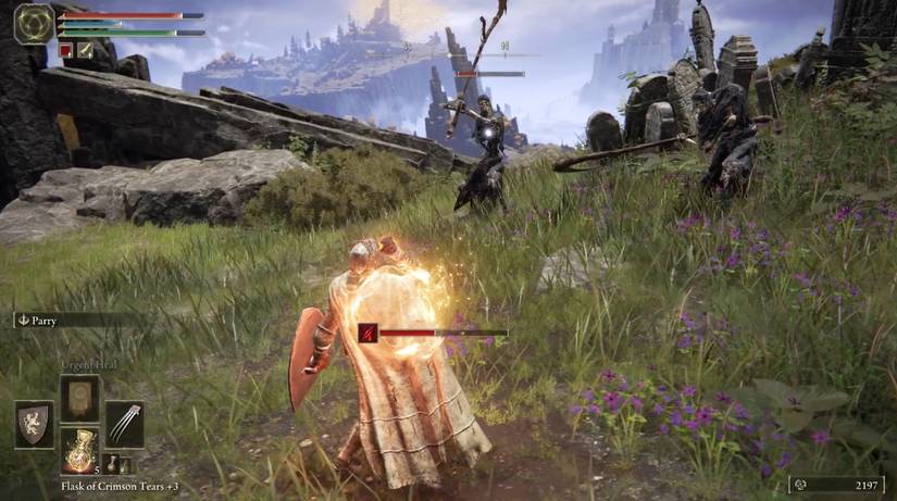 fighting skeletons elden ring