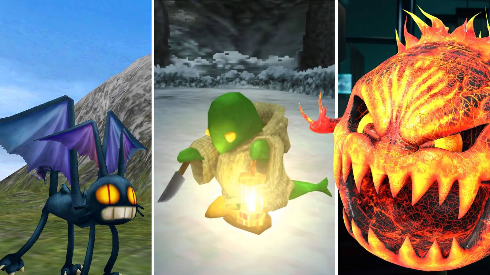 Final Fantasy enemy Gimme Cat Tonberry Bomb