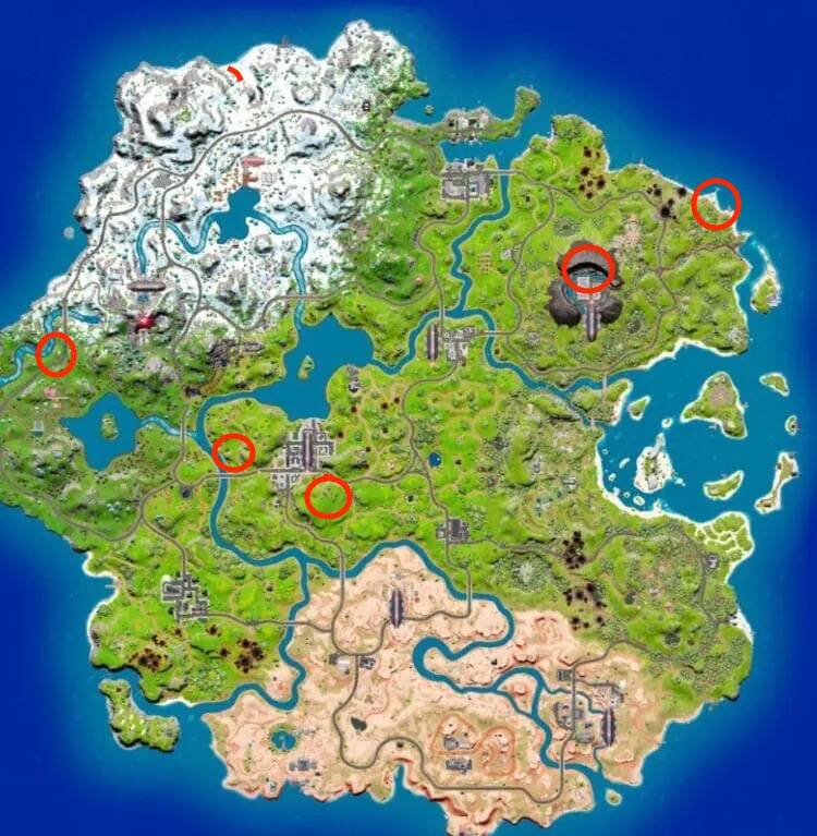 fortnite chapter 3 season 2 map 