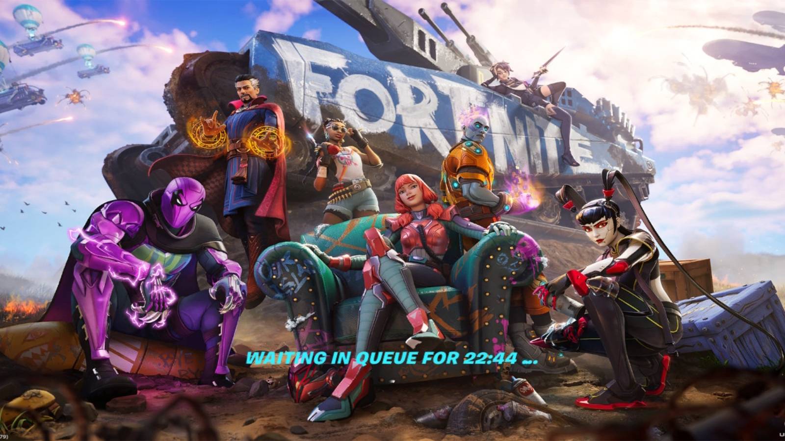 fortnite wait times season 2
