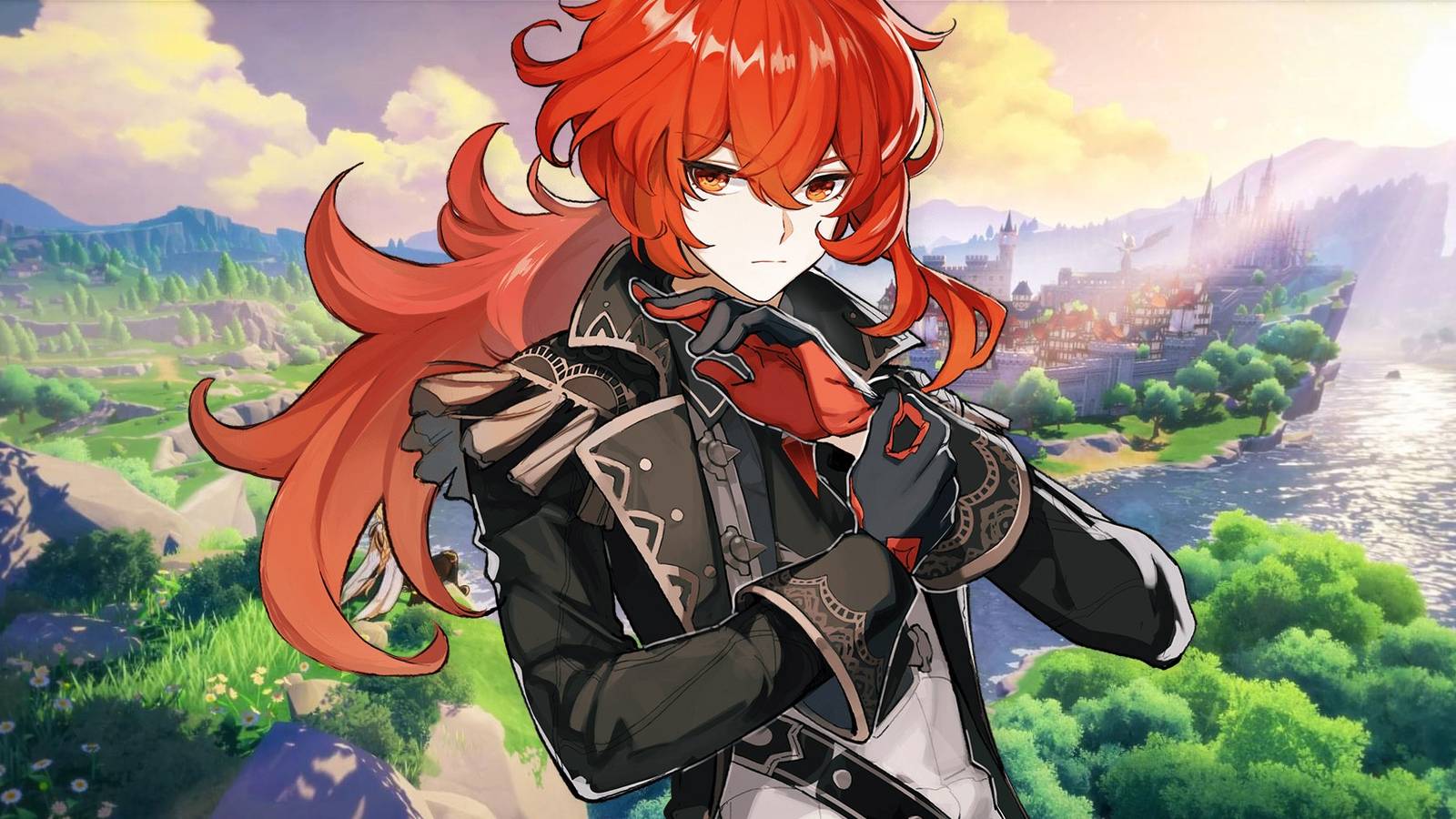 diluc from genshin impact