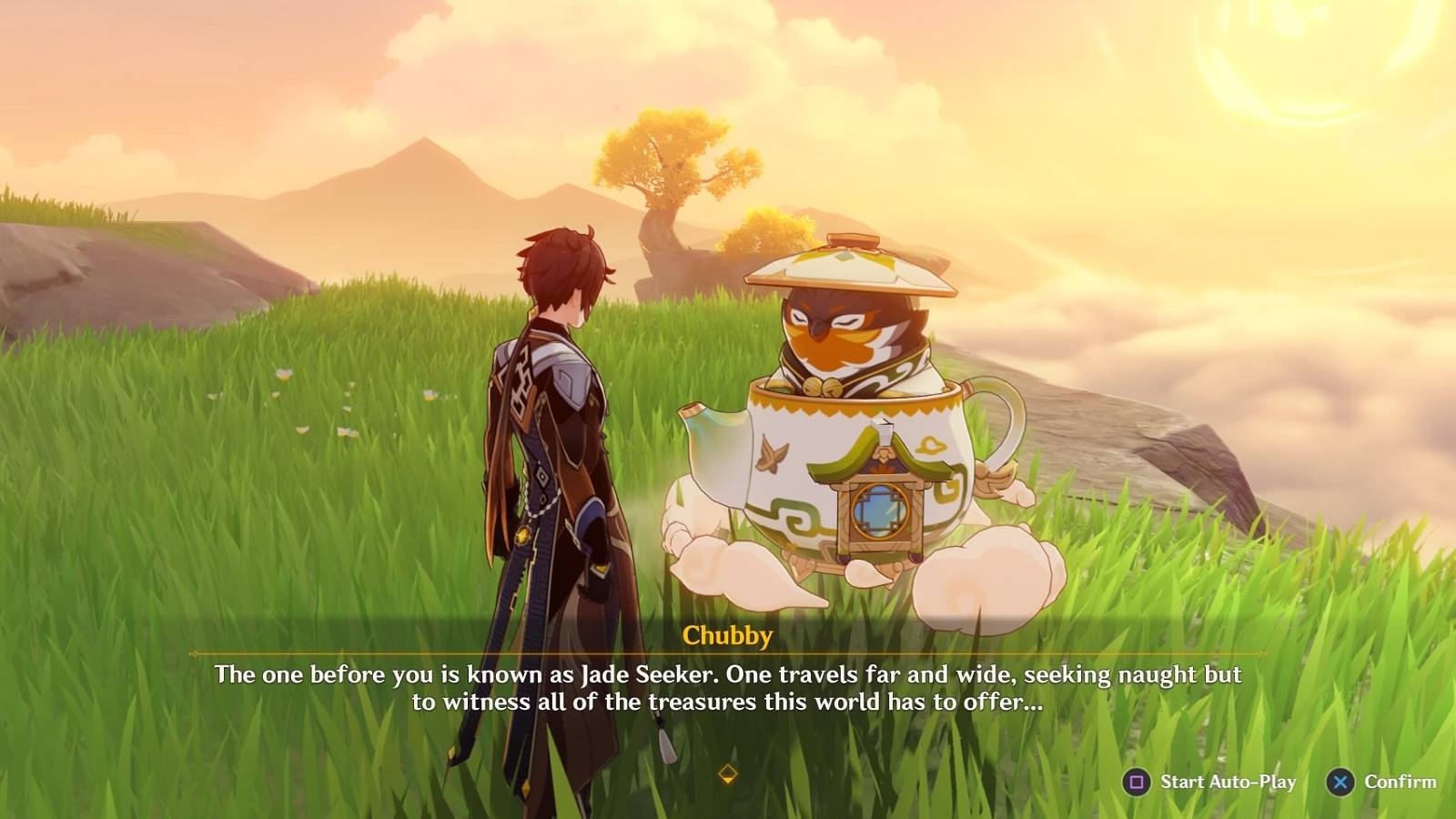 genshin impact serenitea pot zhongli feature