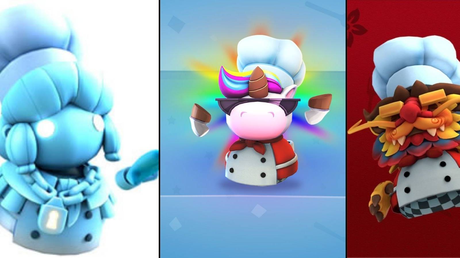 ghost dragon unicorn overcooked 2 