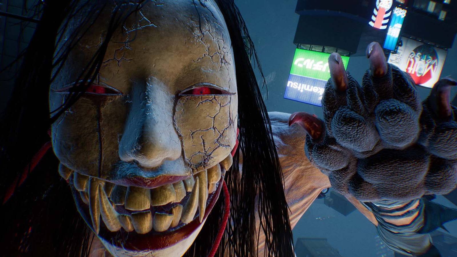 The Ko-Omote boss from Ghostwire: Tokyo