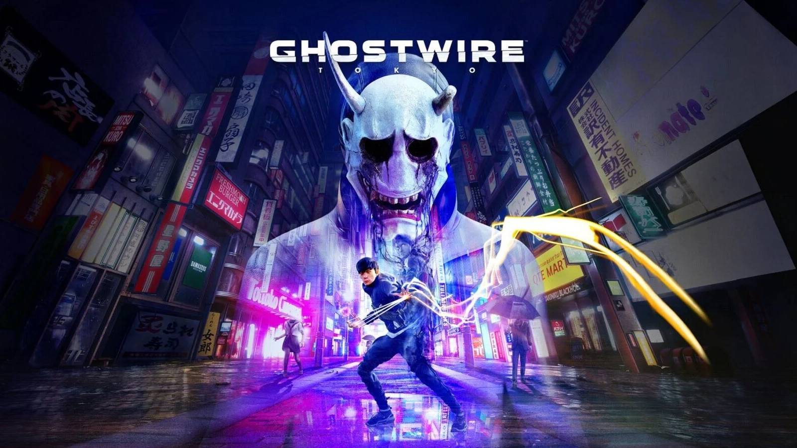 ghostwire tokyo key art