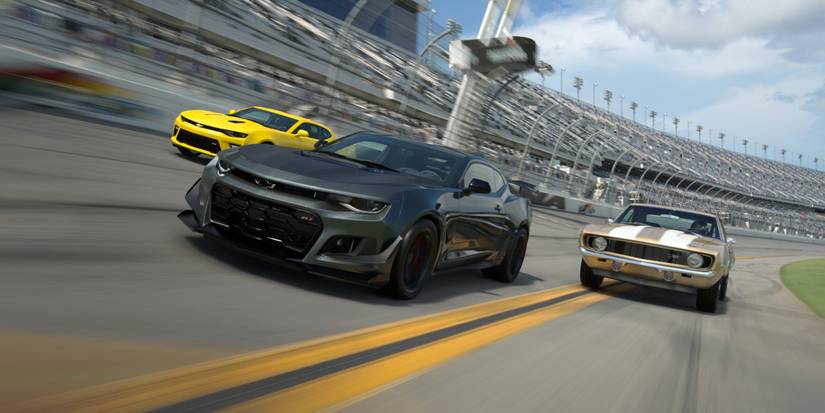 grand turismo 7 3 mustangs racing 