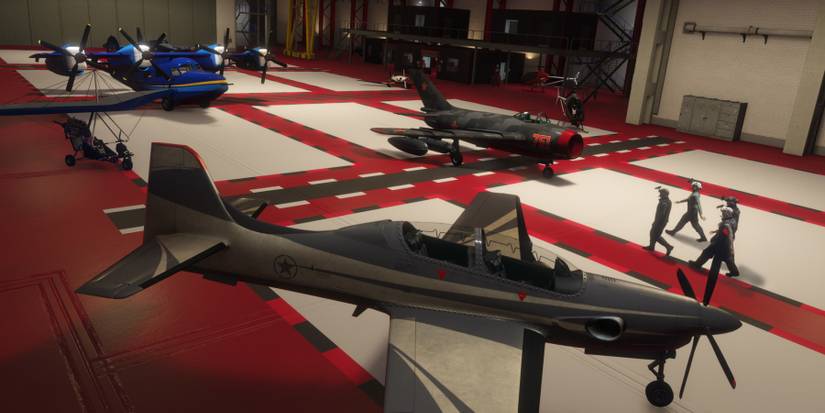Plane Hangar in GTA Online