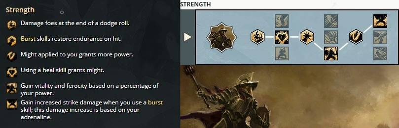 gw2 eod warrior specialization tree strength