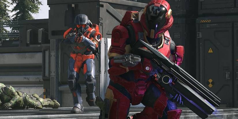 halo player holding the heatwave 