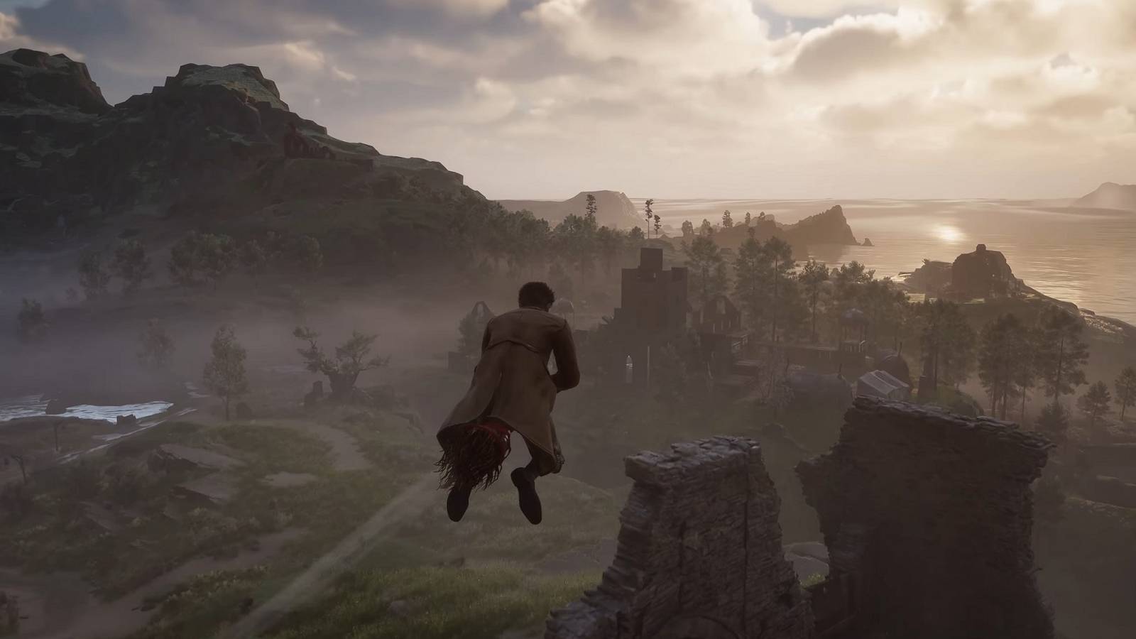 hogwarts legacy broom flight