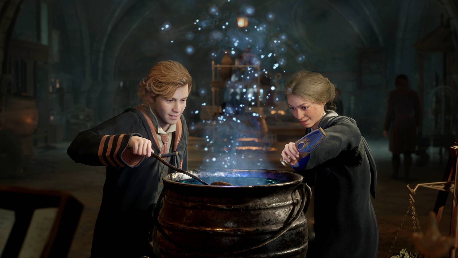 hogwarts legacy room of requirement cauldron