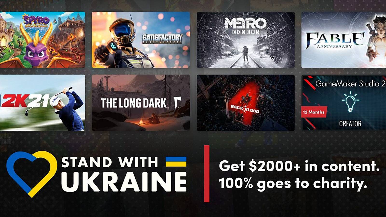 humble bundle for ukraine