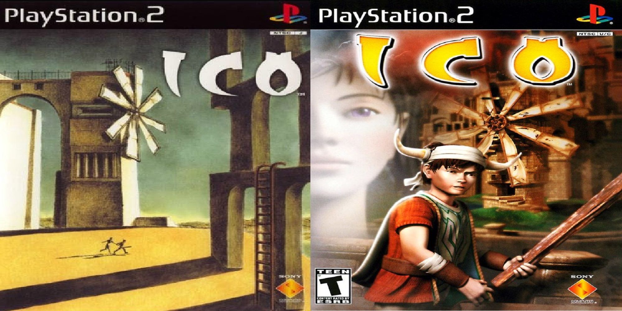 ICO Japanese and US box cover