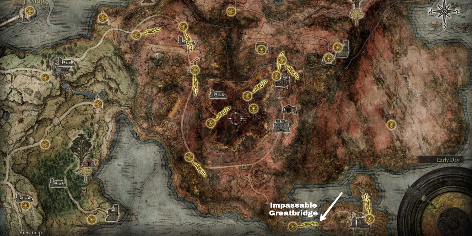 impassable Greatbridge in Elden ring