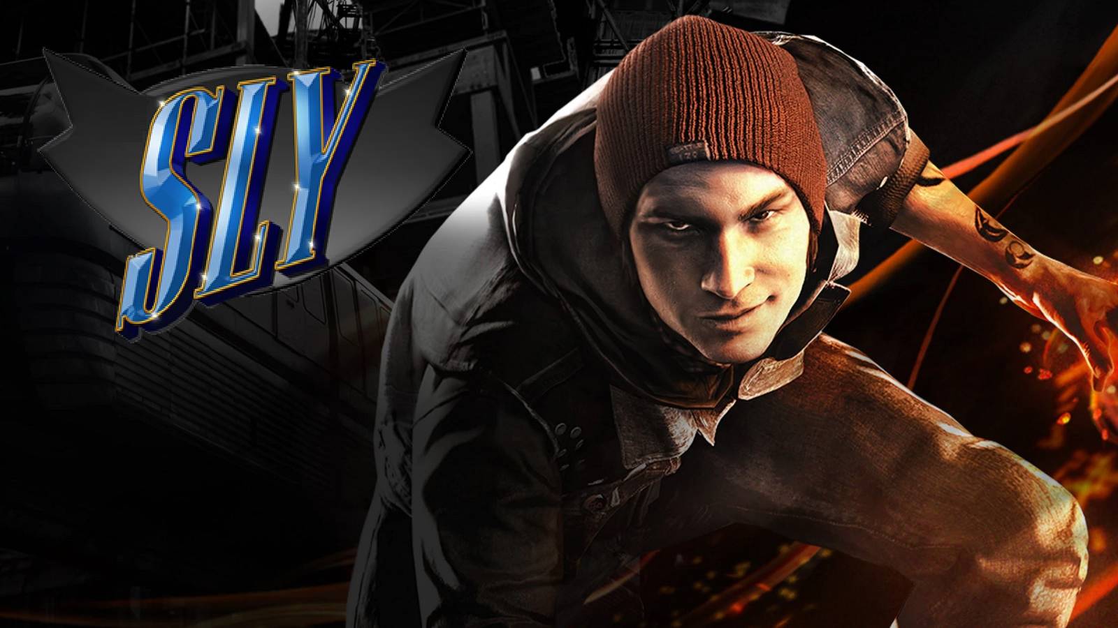 infamous with sly cooper logo