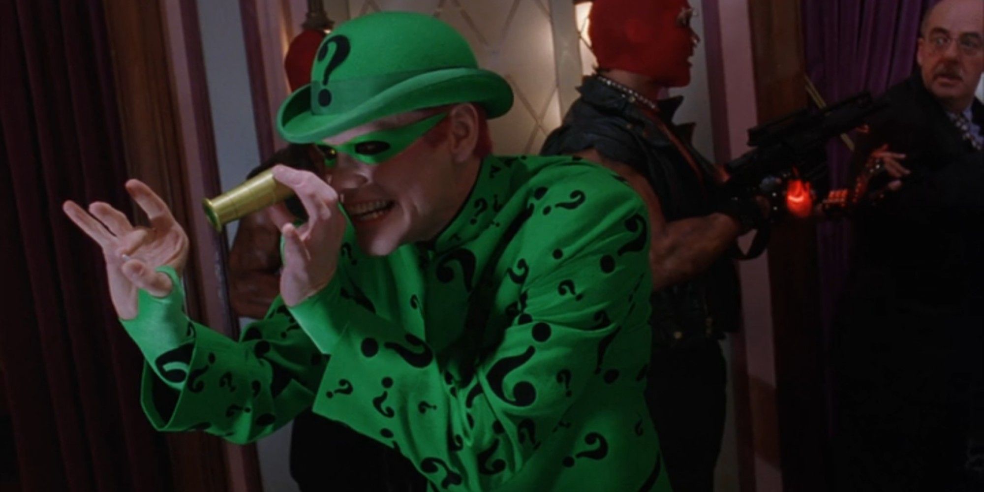 jim carrey riddler in batman forever