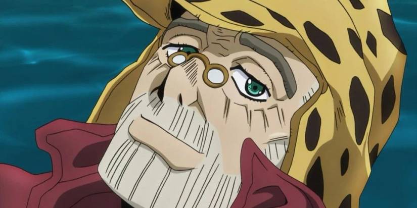 Joseph in Part 4 of JoJo's Bizarre Adventure